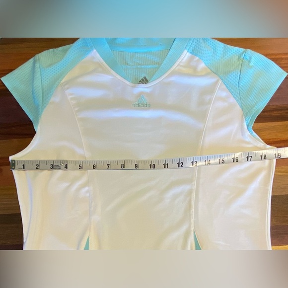 Adidas Cap-Sleeve Tennis Top, size L - Picture 6 of 7